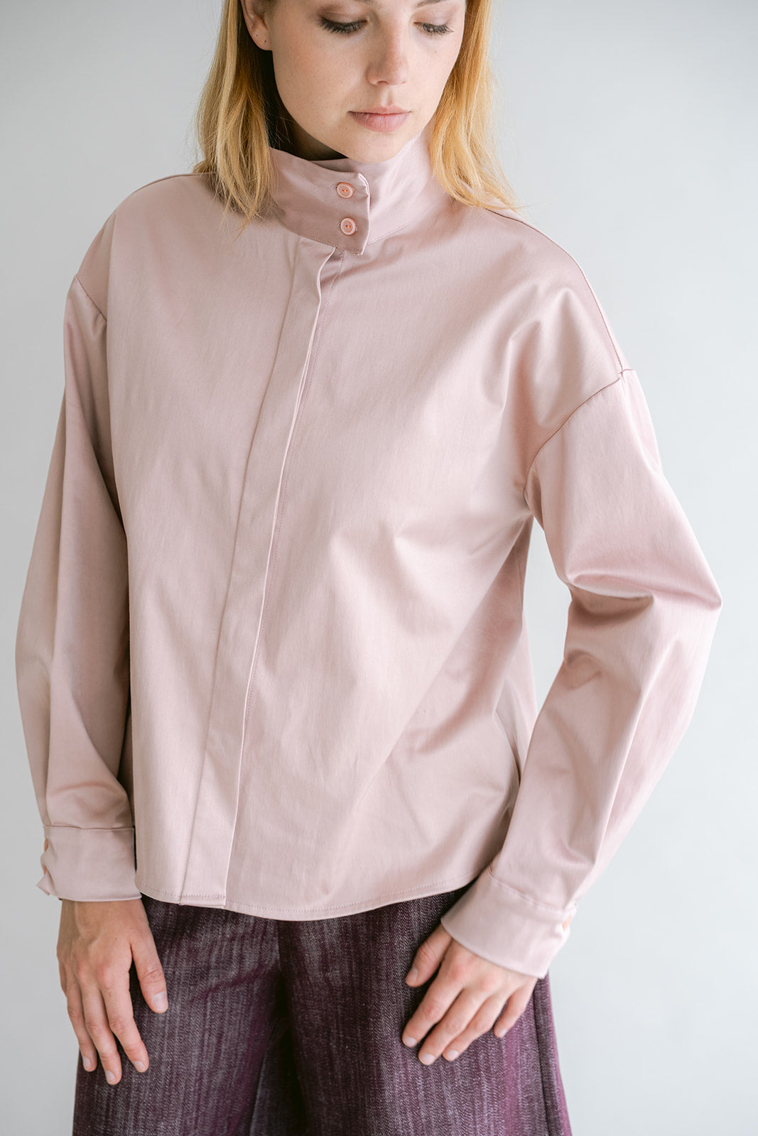 Max Blouse Satin Rose