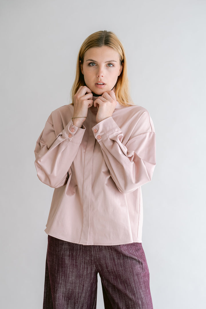 Max Blouse Satin Rose