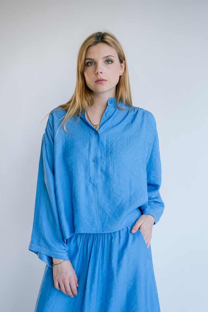 Maya Blouse Brilliant Azul