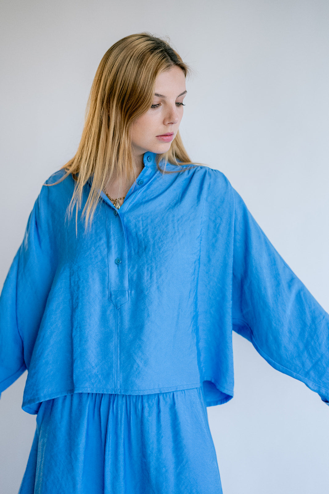 Maya Blouse Brilliant Azul