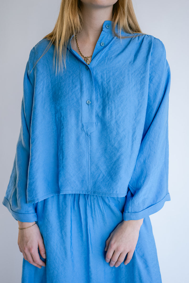 Maya Blouse Brilliant Azul