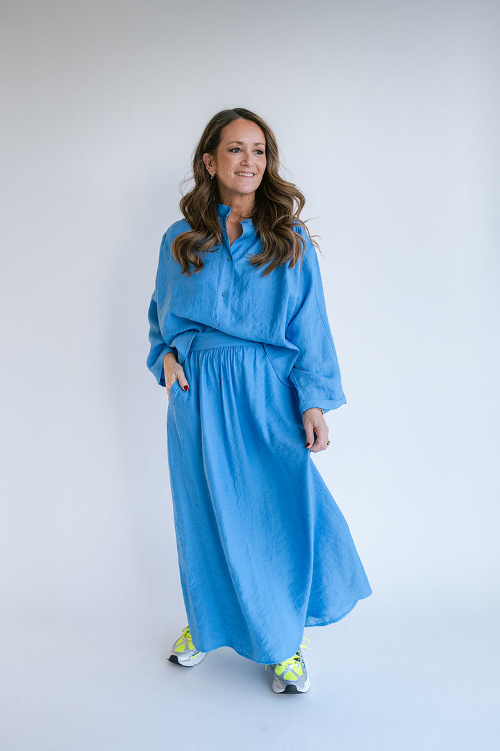 Maya Blouse Brilliant Azul