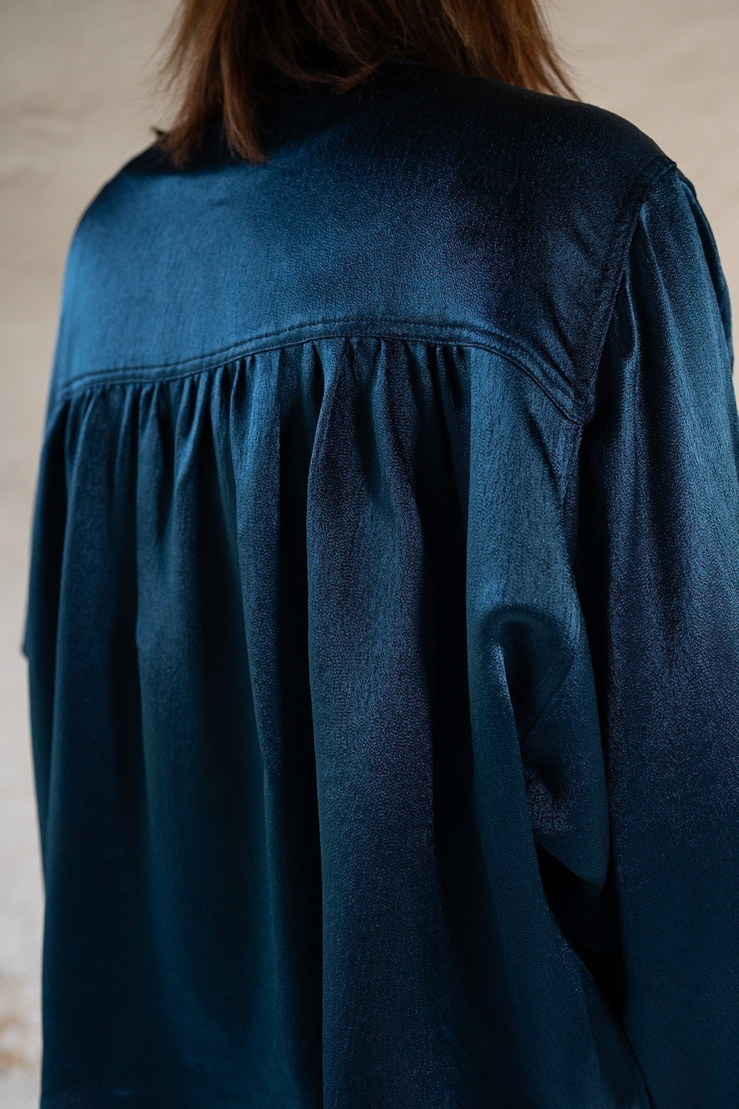 Maya Blouse Midnight Blue