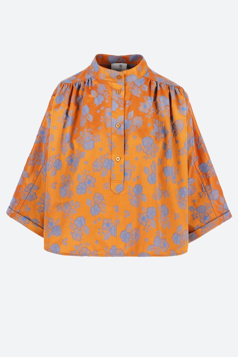 Maya Blouse Orange Flower
