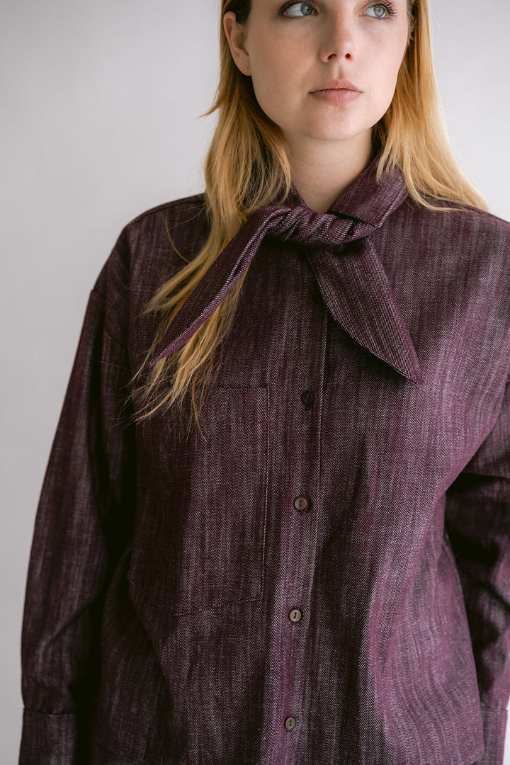 Meg Blouse Jeans Bordeaux