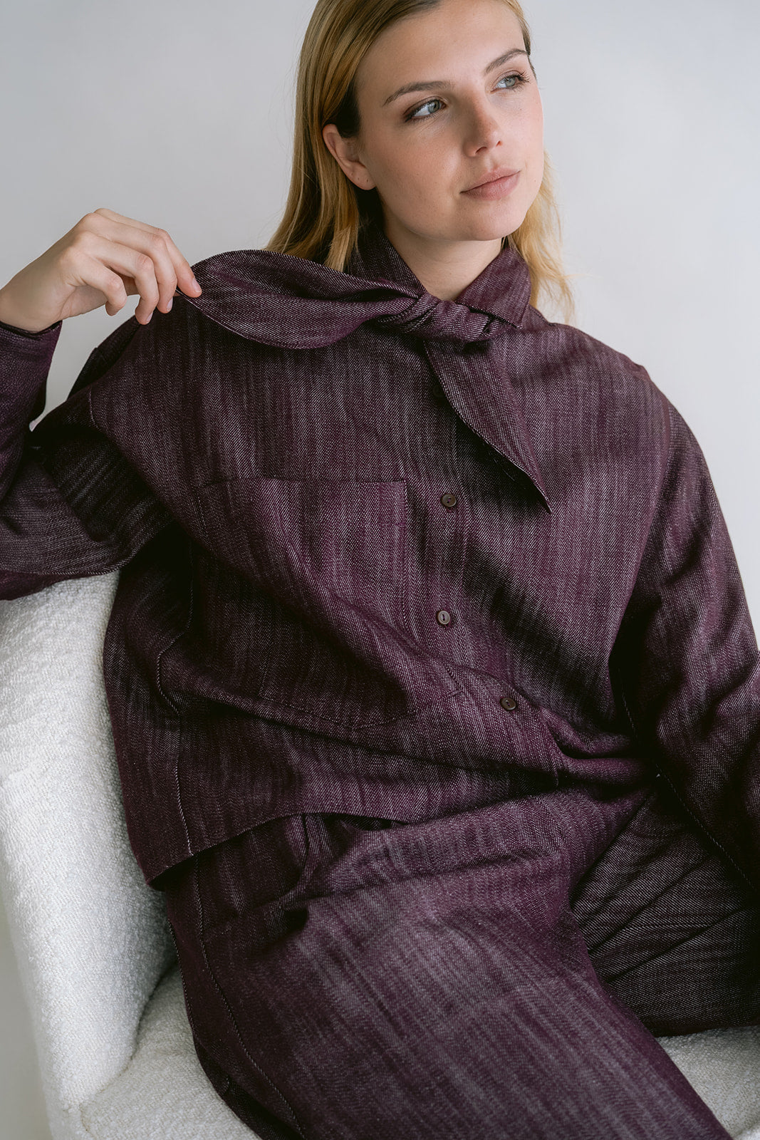 Meg Blouse Jeans Bordeaux