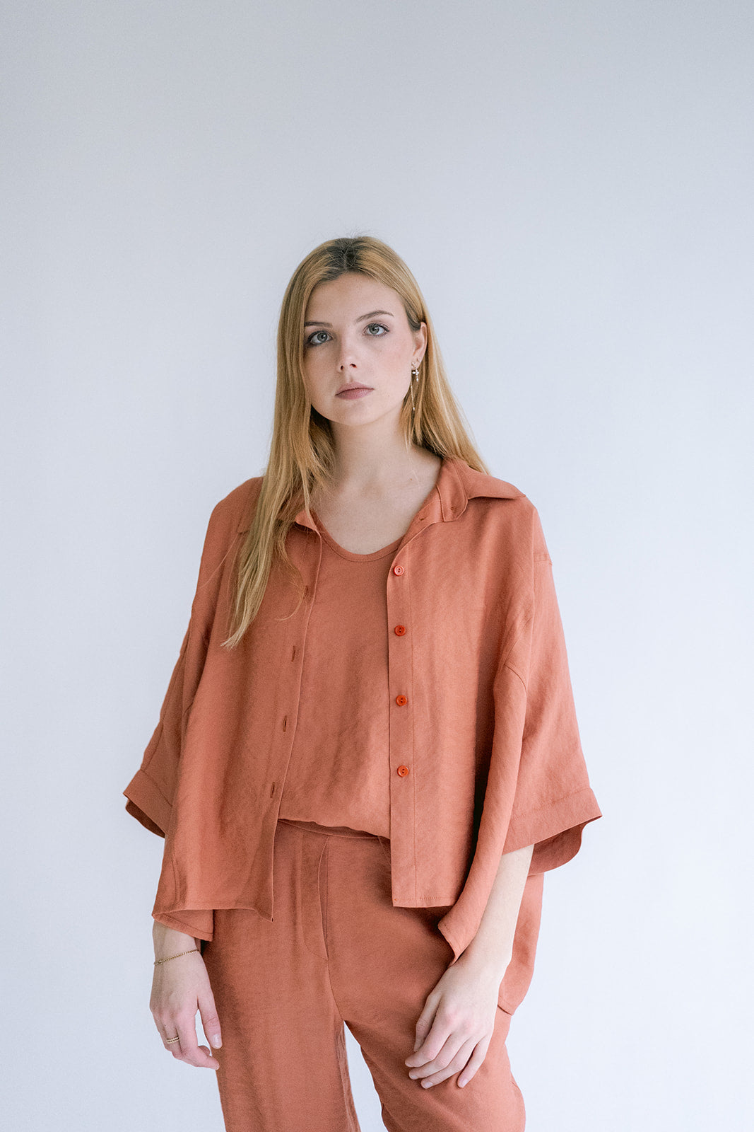 Mette Blouse Brilliant Rust