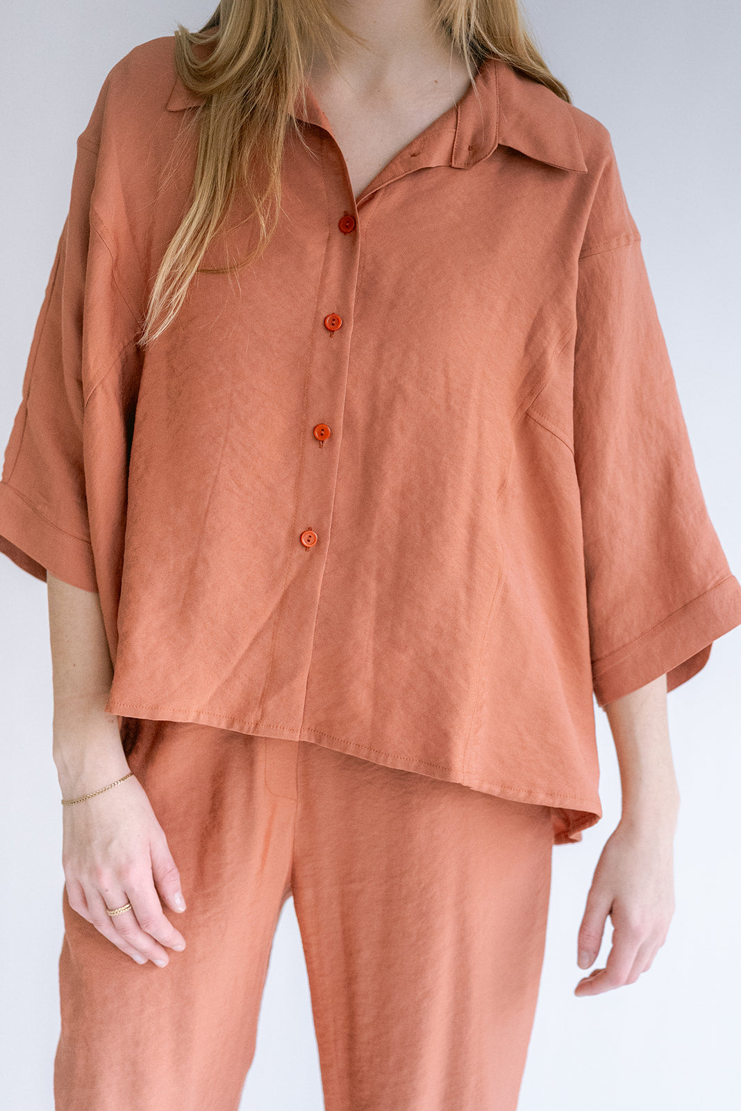 Mette Blouse Brilliant Rust