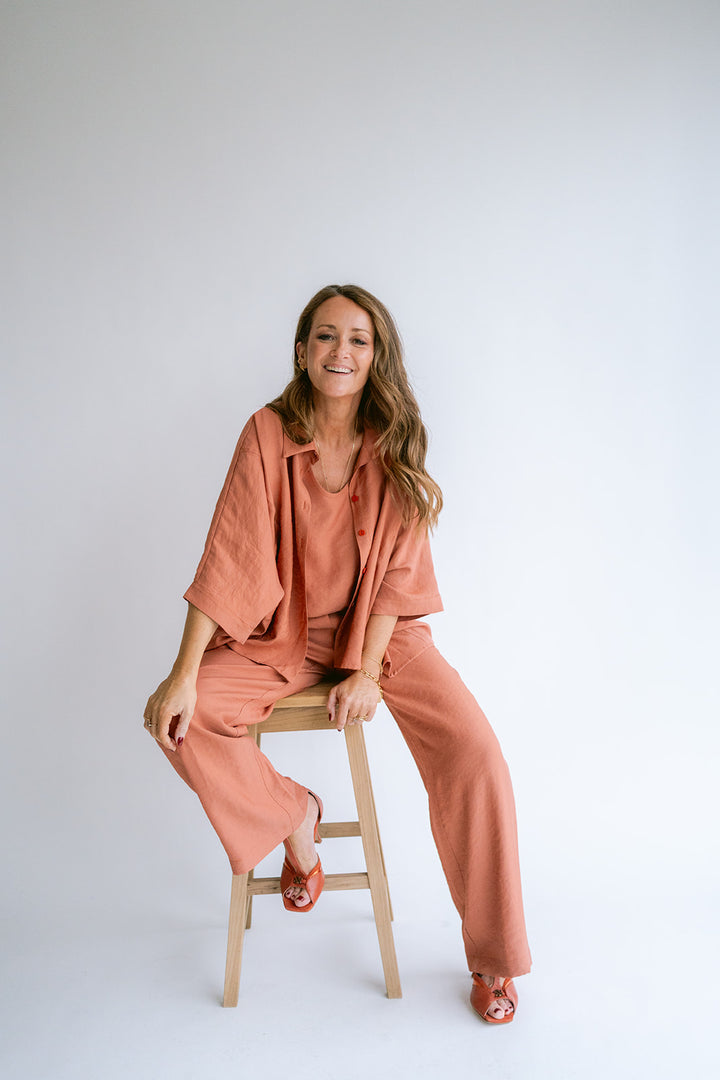 Mette Blouse Brilliant Rust