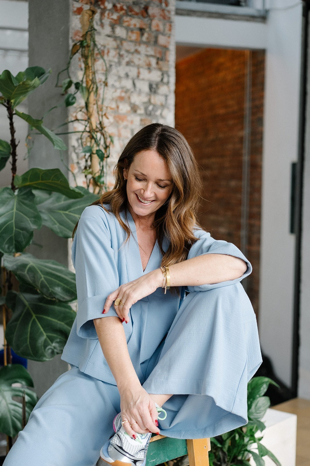 Mia Top City Blue