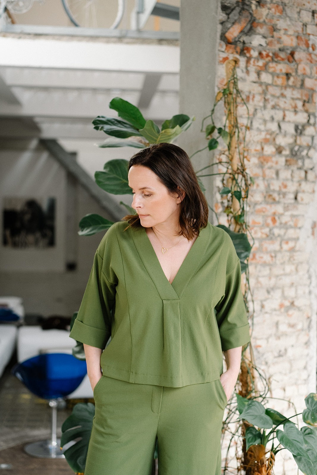 Mia Top City Green