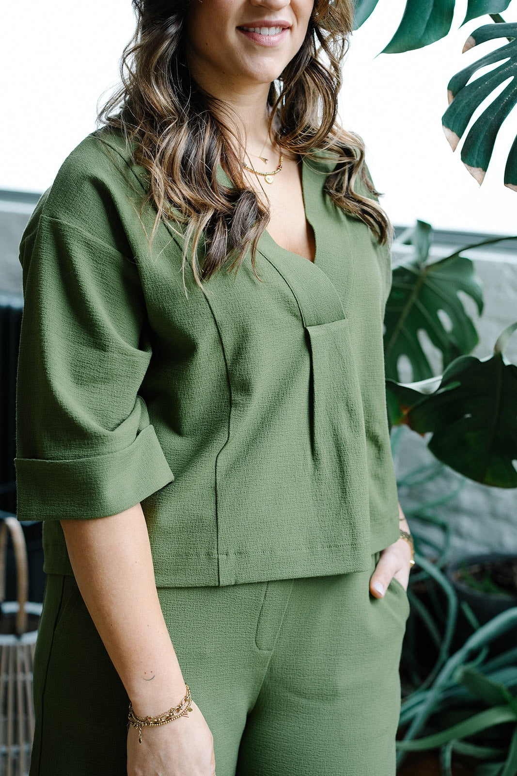 Mia Top City Green