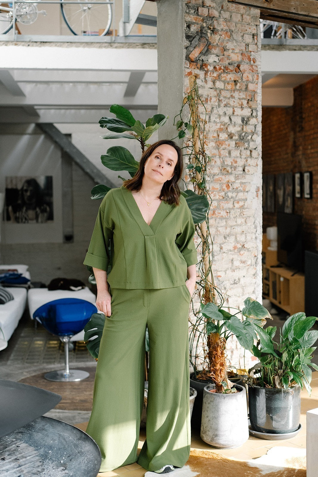 Mia Top City Green