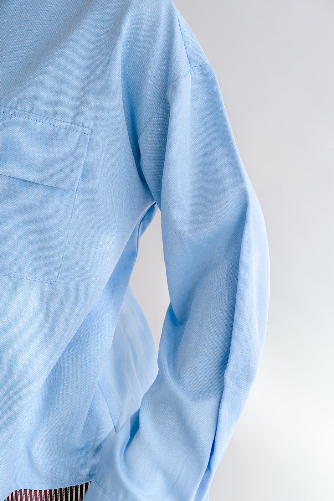Miko Blouse Chambray Light Blue
