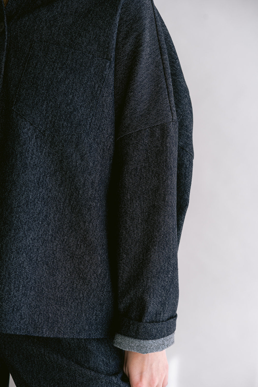 Mon Shacket Dark Navy Jeans