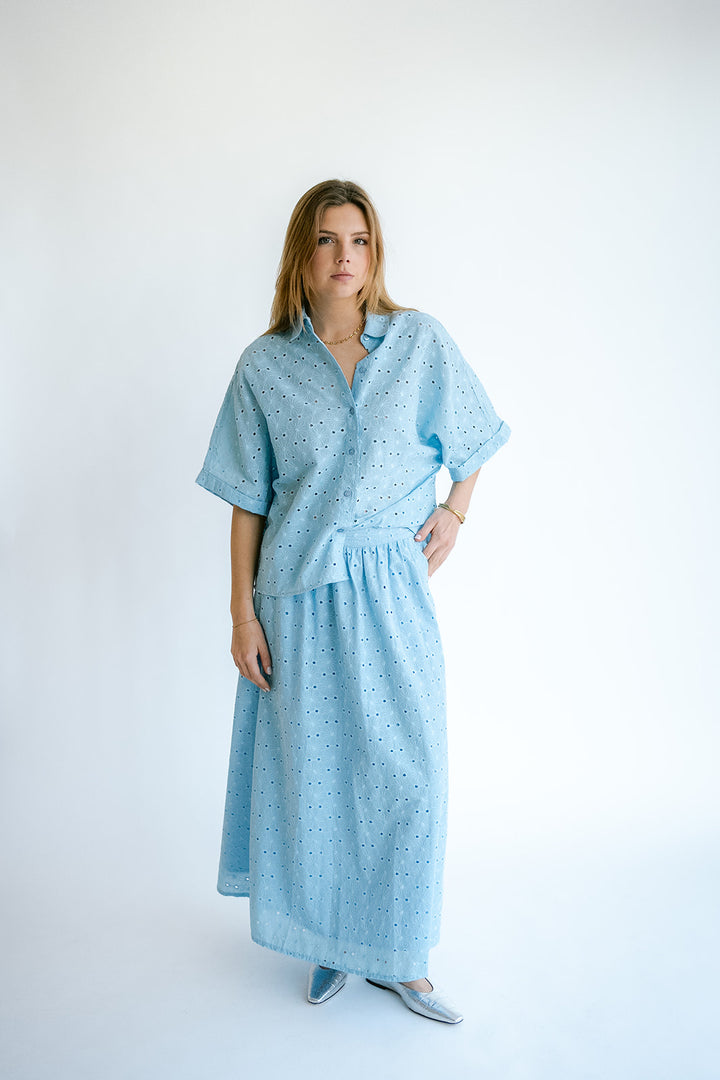 Morris Blouse Sunflower Blue