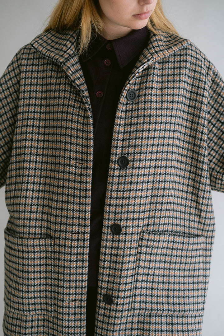 Noor Jacket Long Check