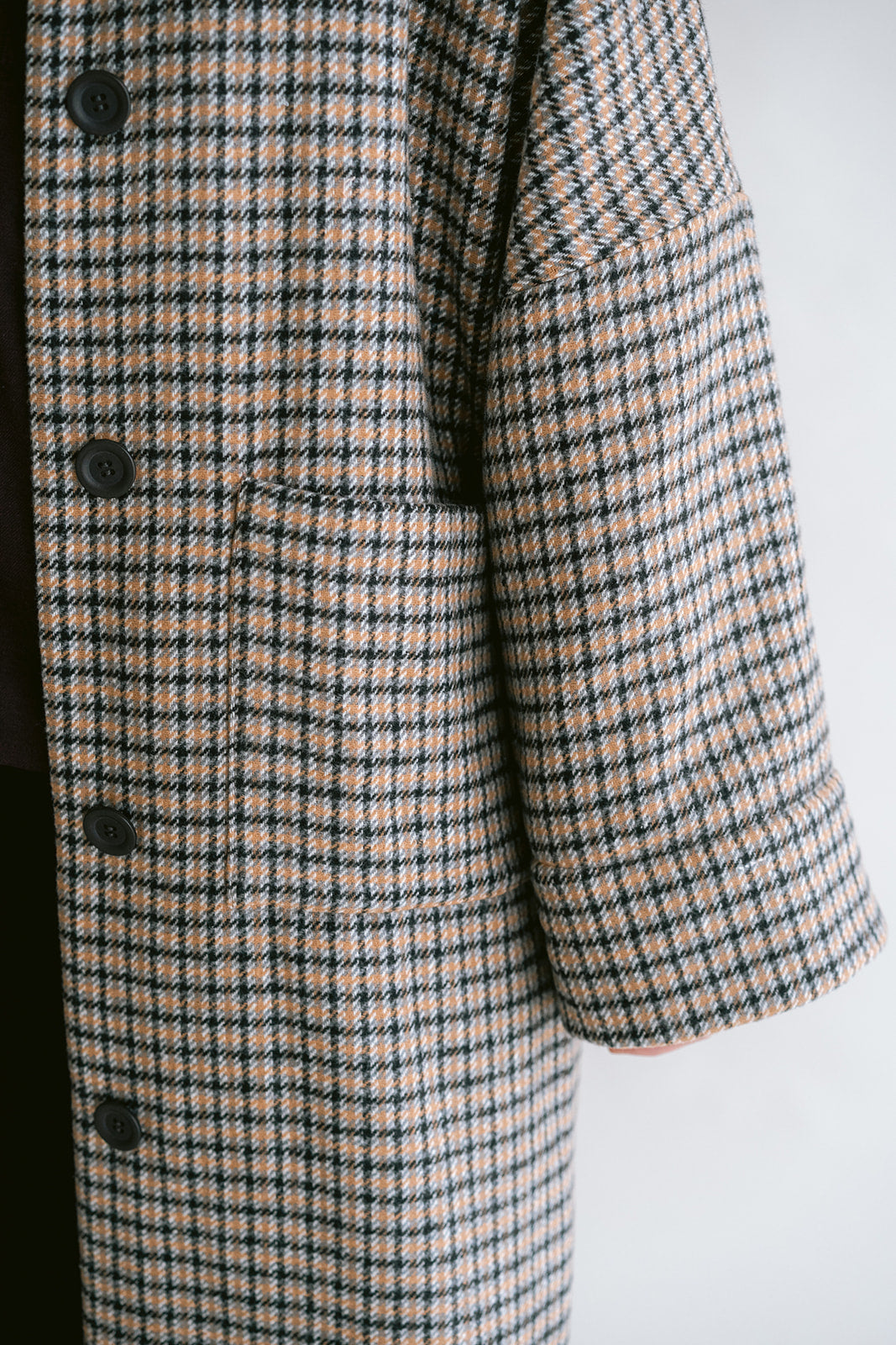 Noor Jacket Long Check