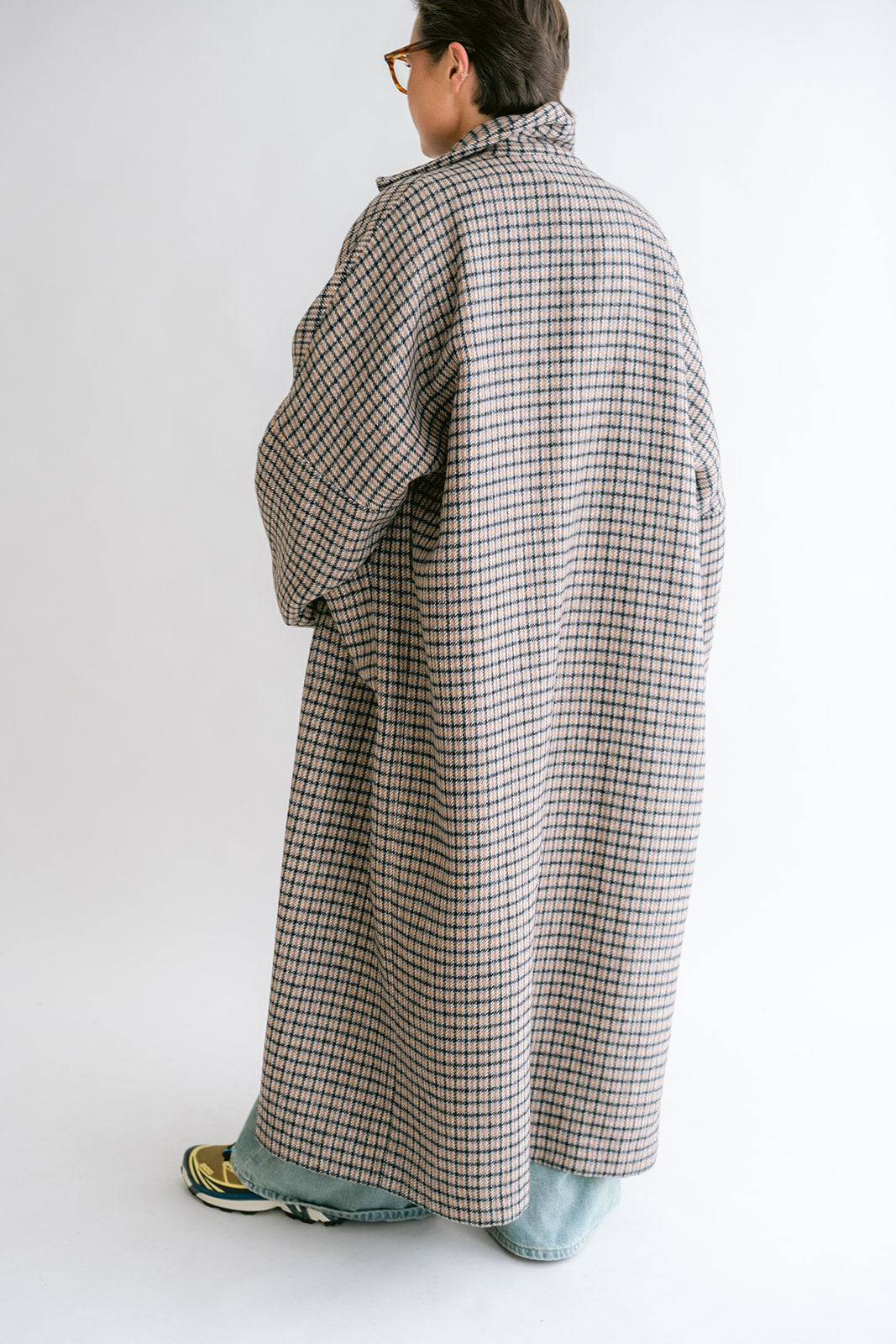 Noor Jacket Long Check