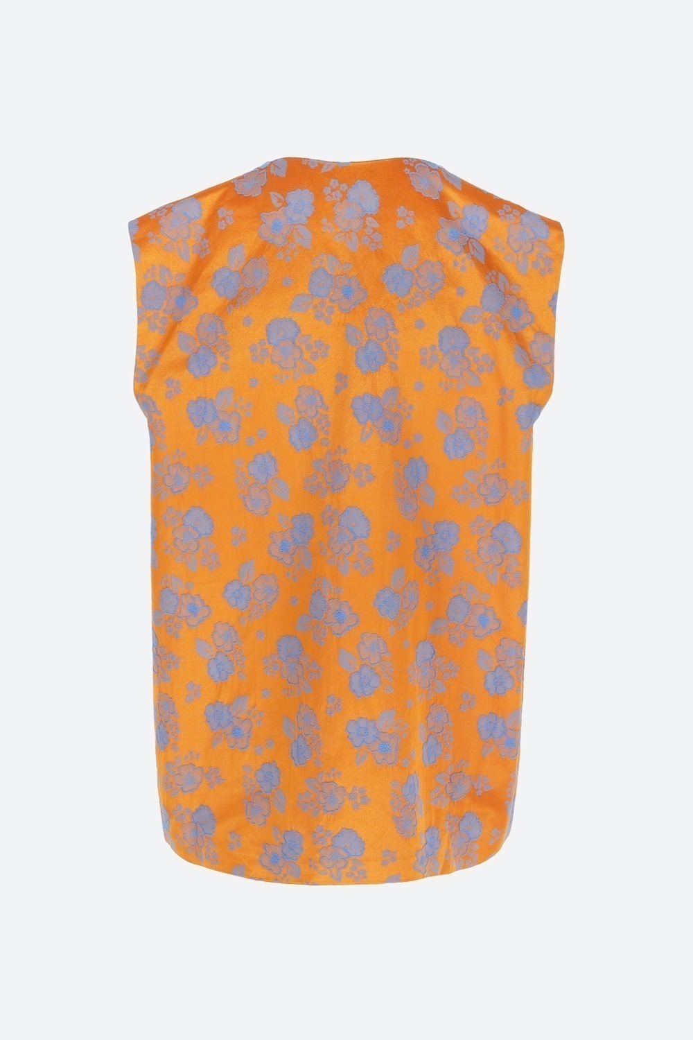 Puck Gilet Orange Flower
