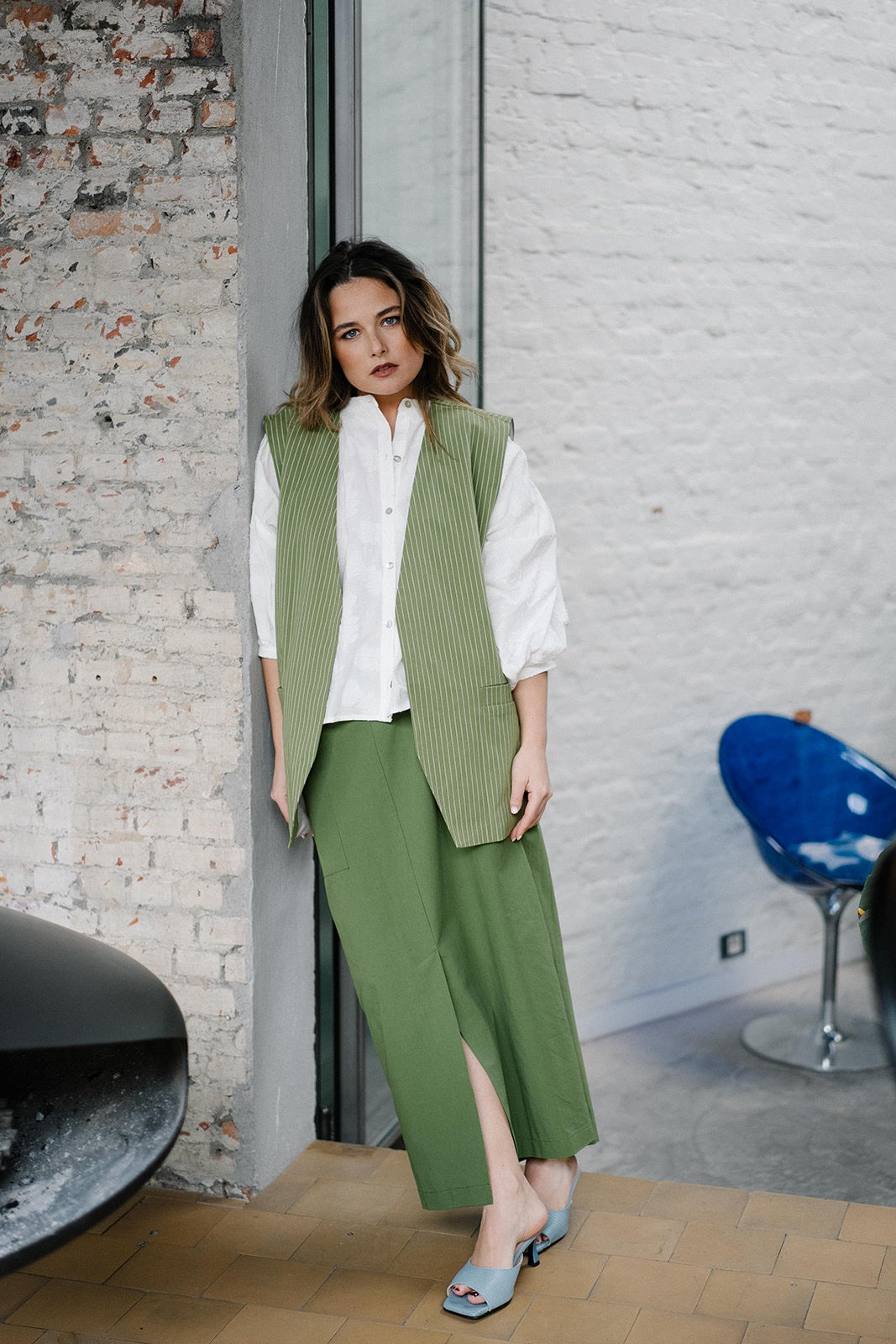 Rosalie Skirt Green