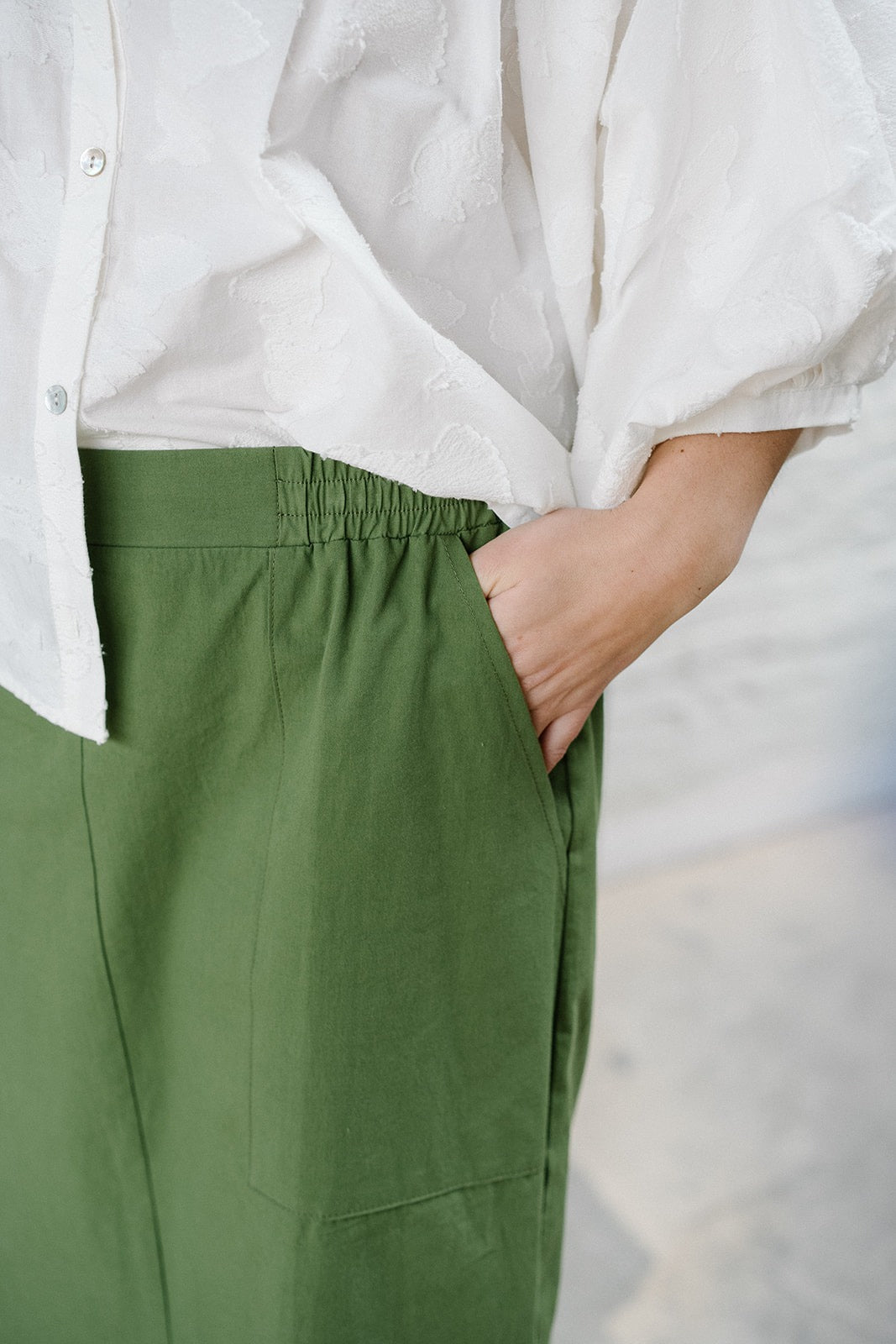 Rosalie Skirt Green