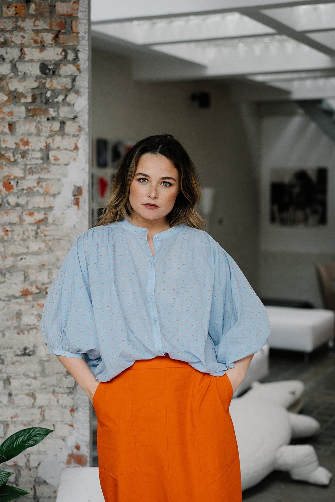 Rosalie Skirt Orange