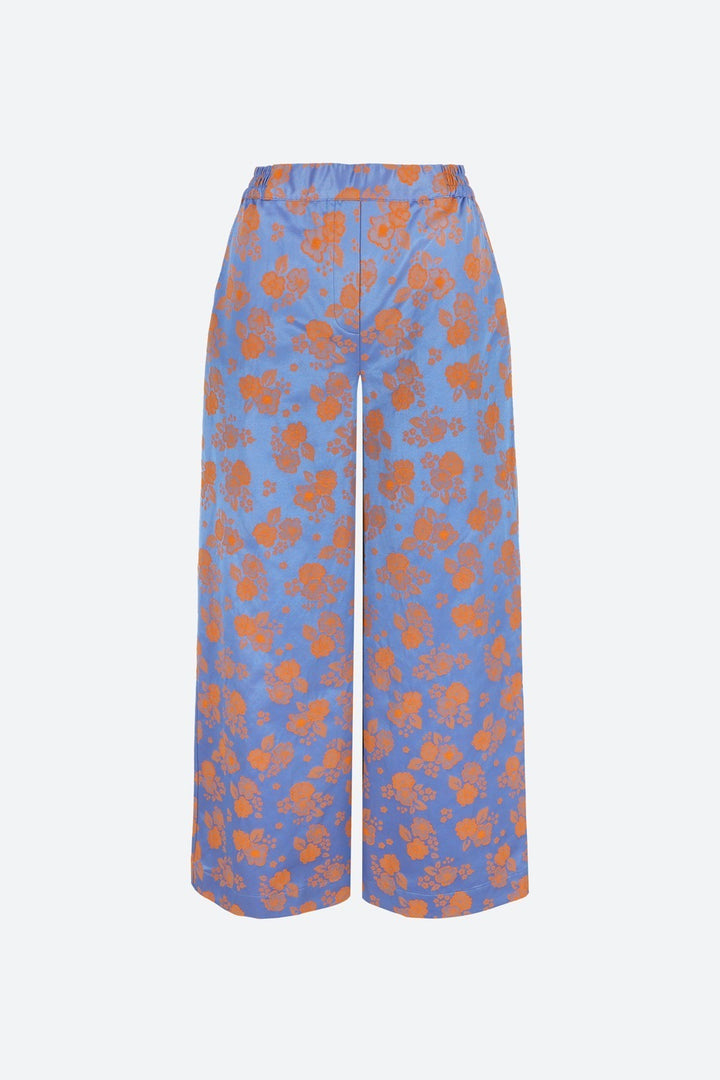 Sam Pants Blue Flower
