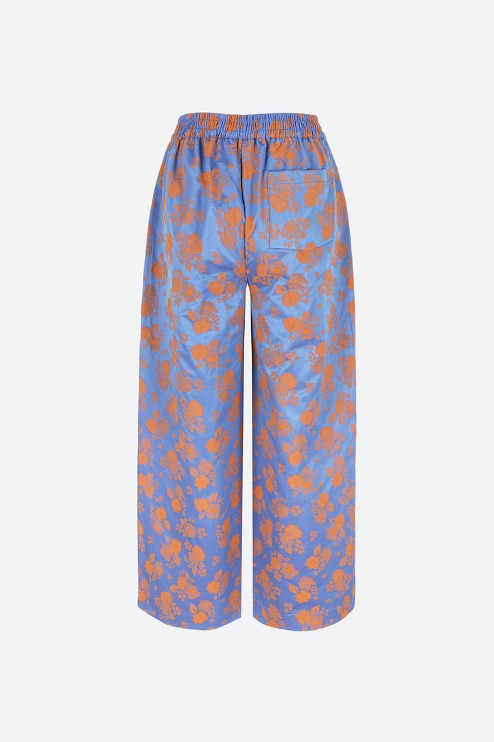 Sam Pants Blue Flower