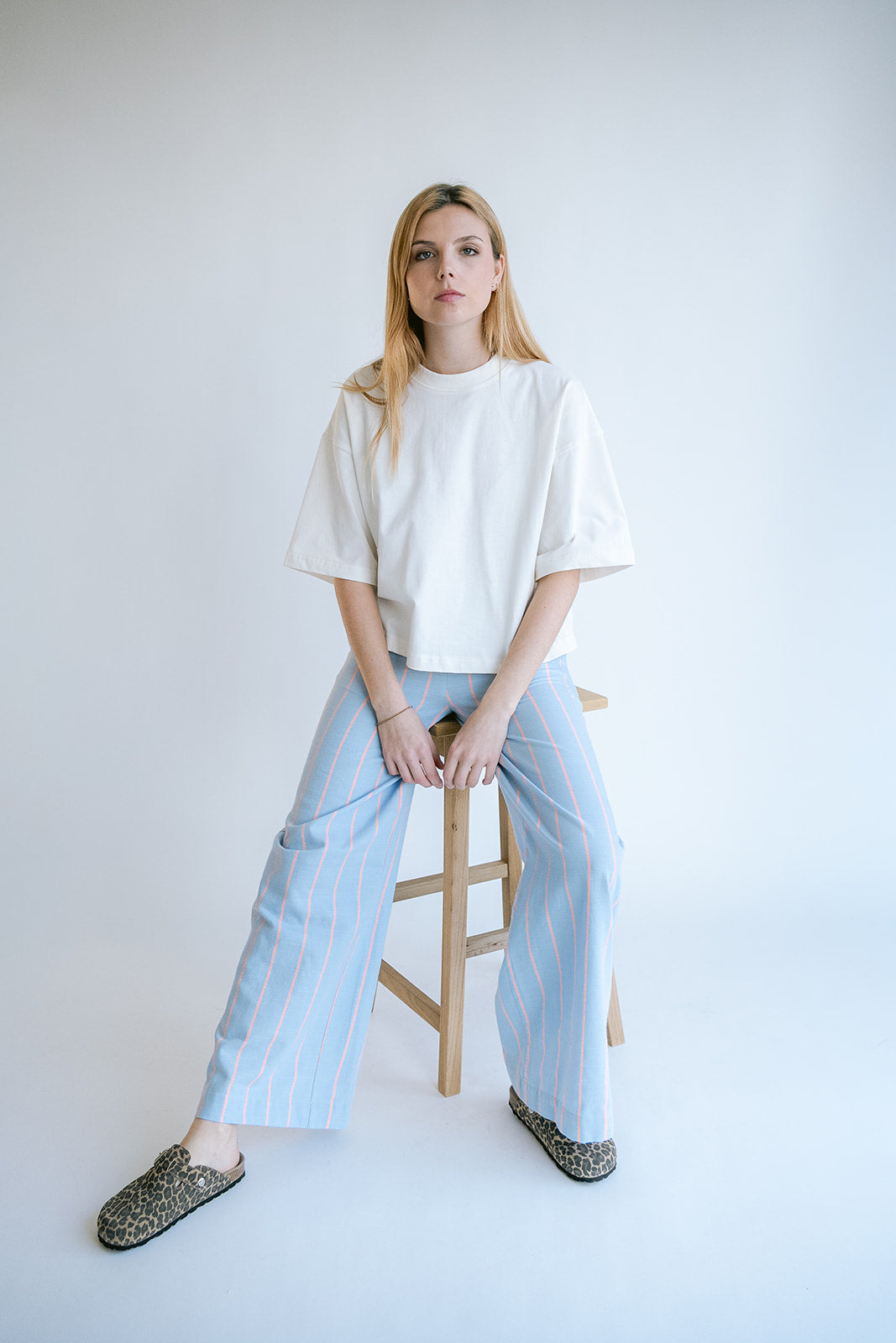Sam Pants Blue Orange