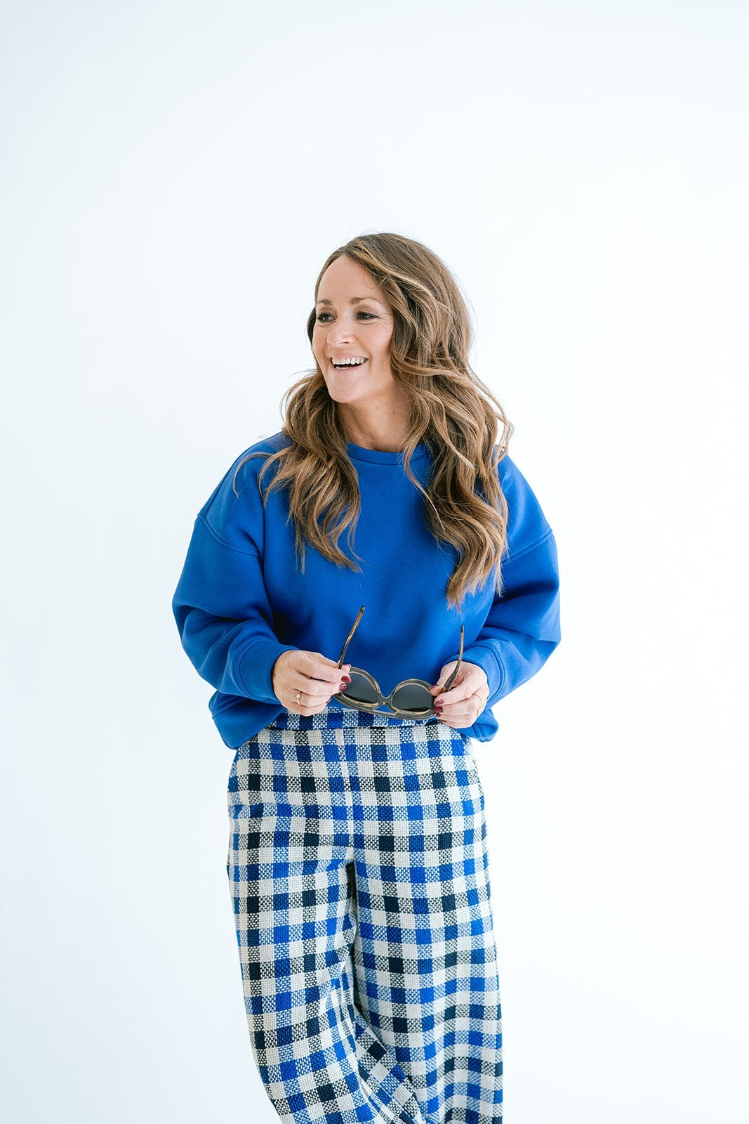 Sam Pants Cobalt Square