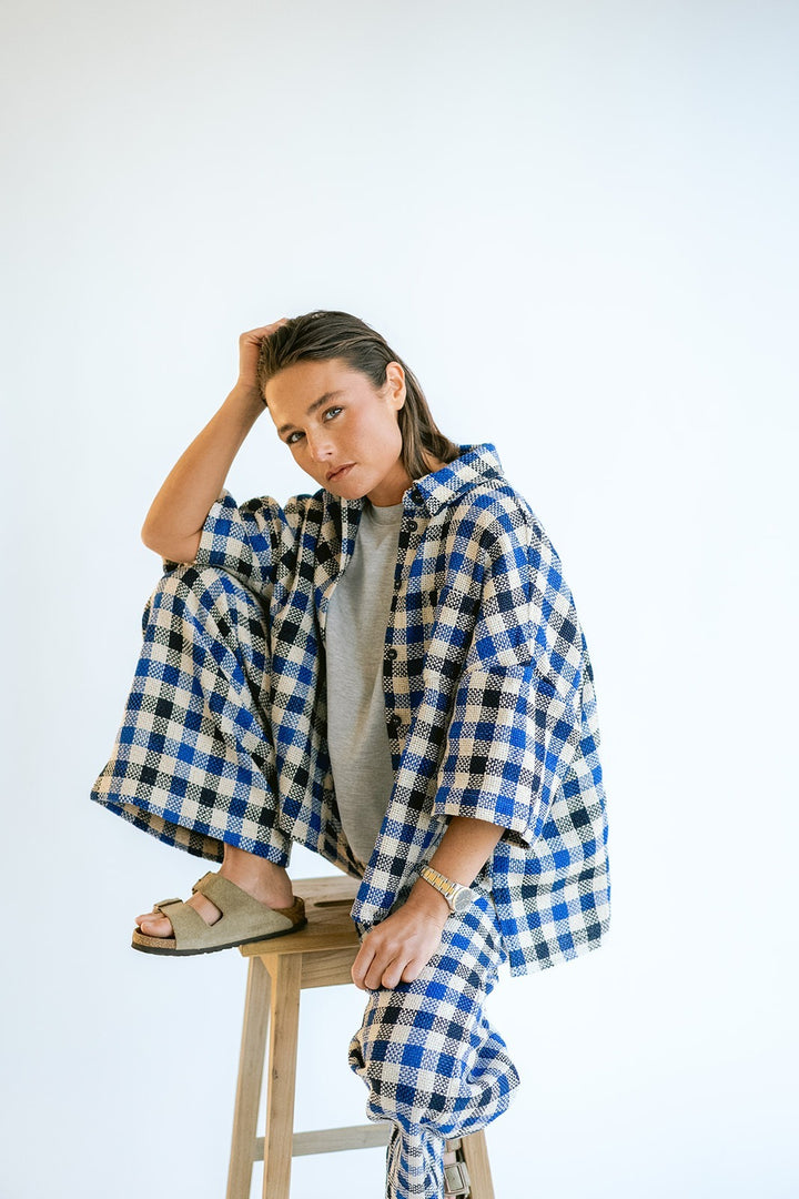 Sam Pants Cobalt Square