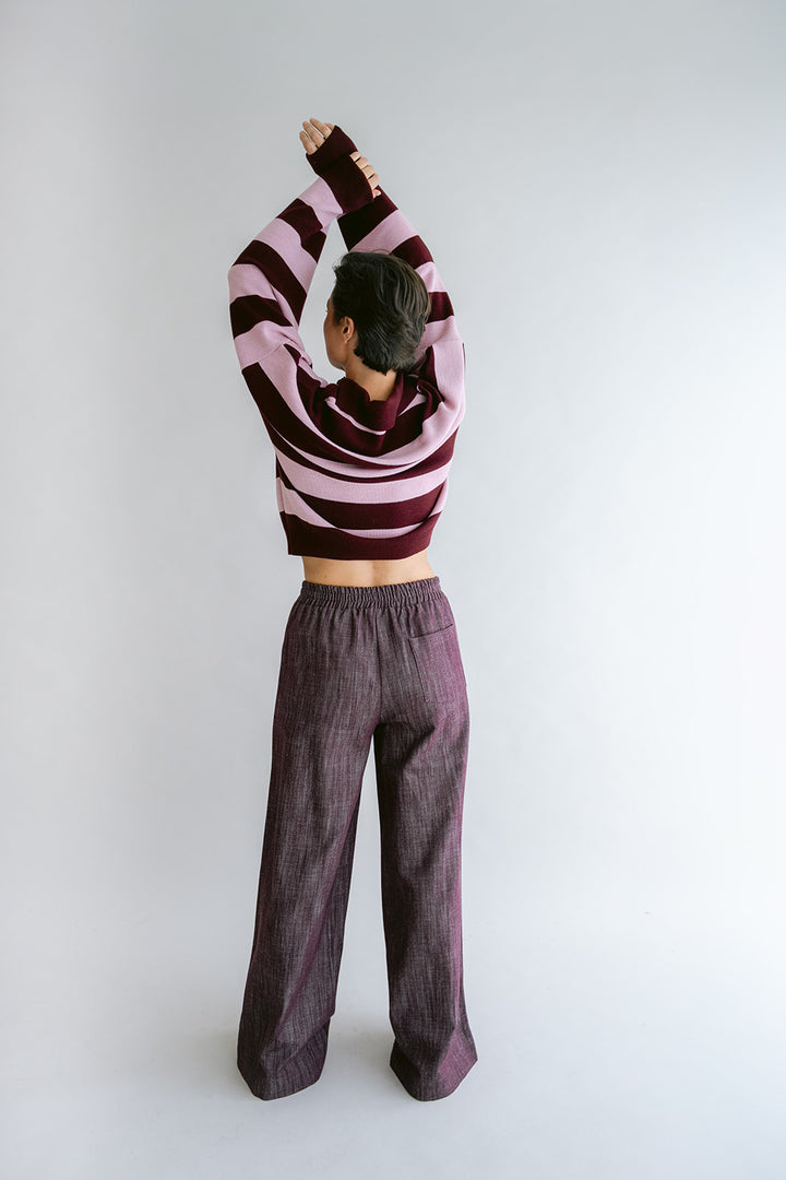 Sam Pants Jeans Bordeaux