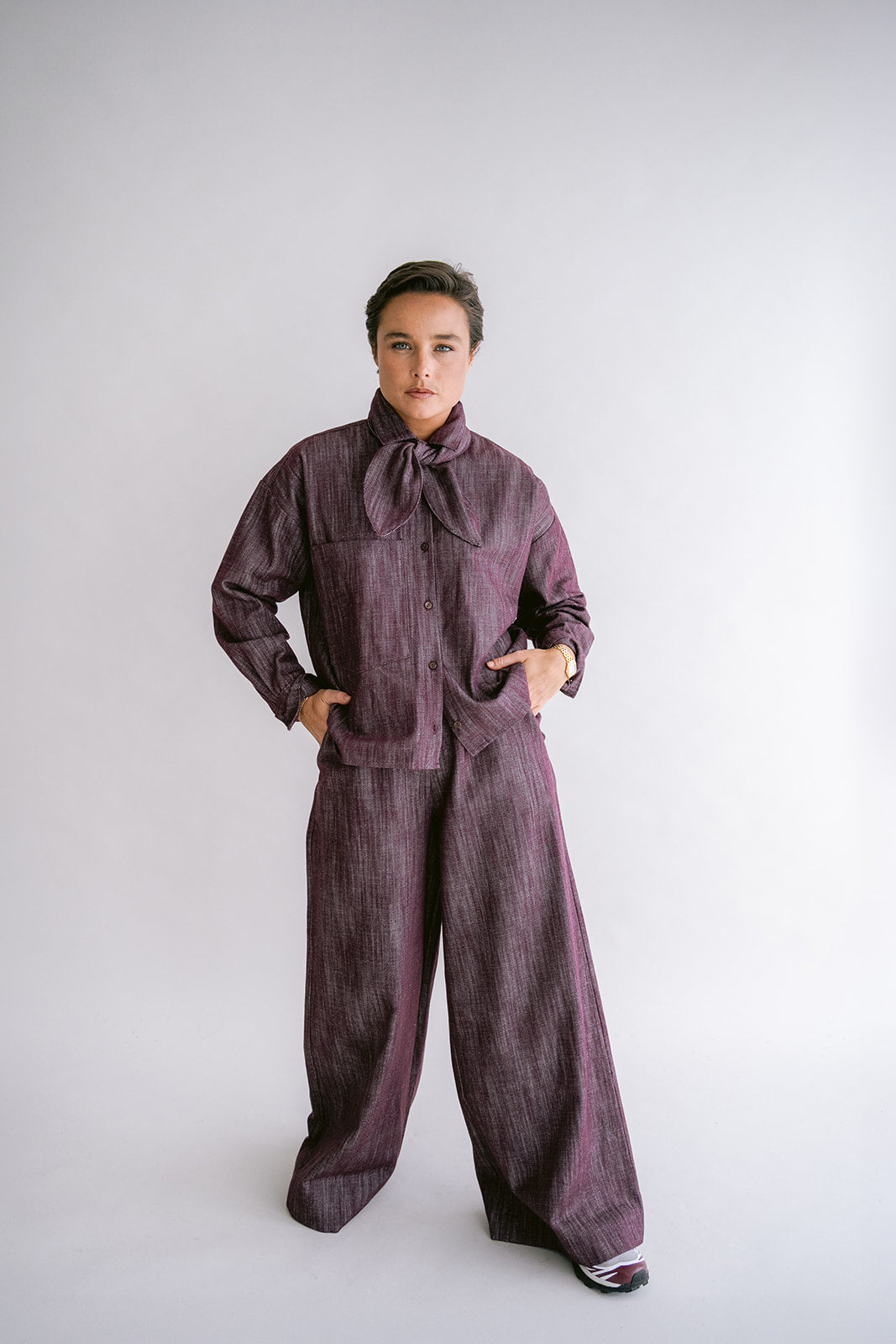Sam Pants Jeans Bordeaux