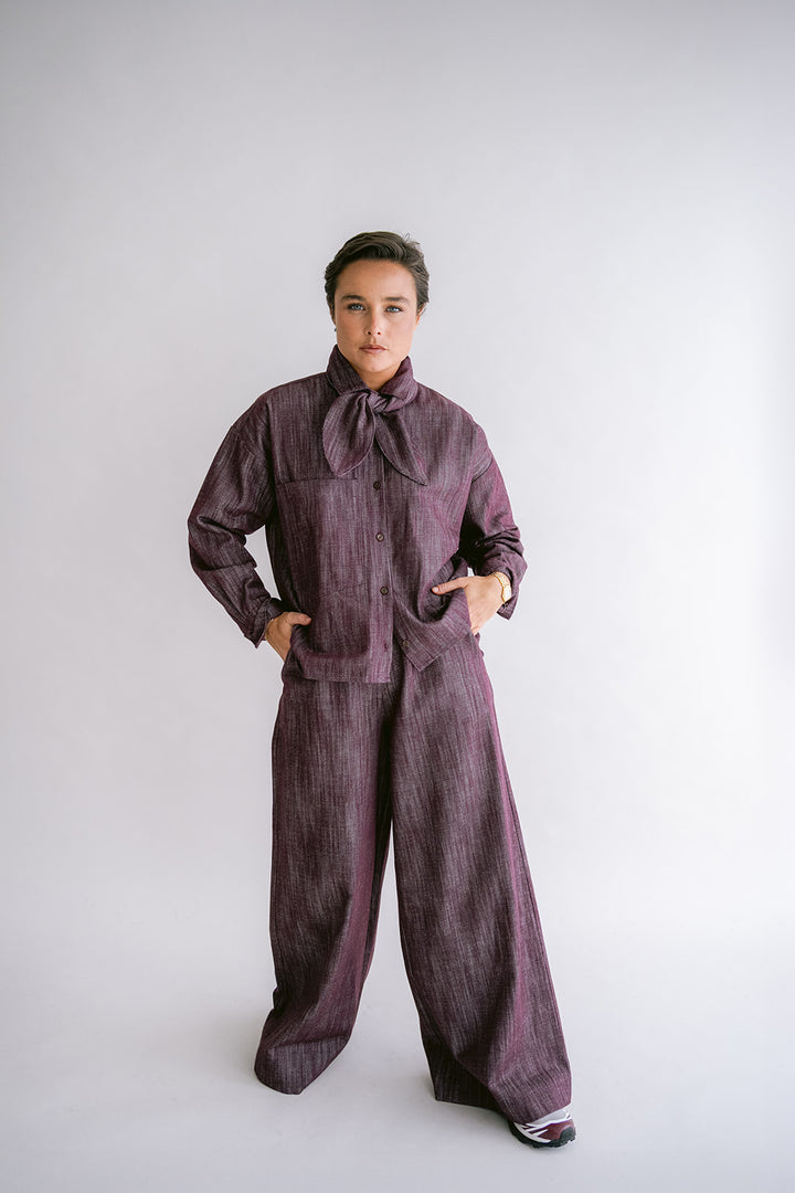 Sam Pants Jeans Bordeaux