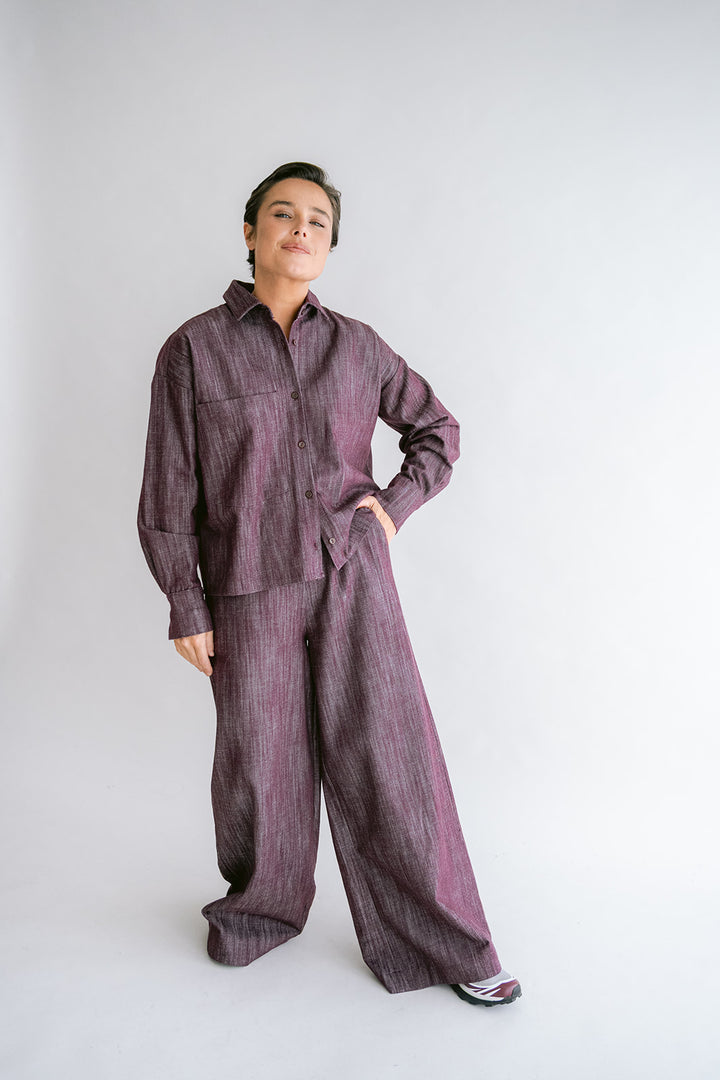 Sam Pants Jeans Bordeaux
