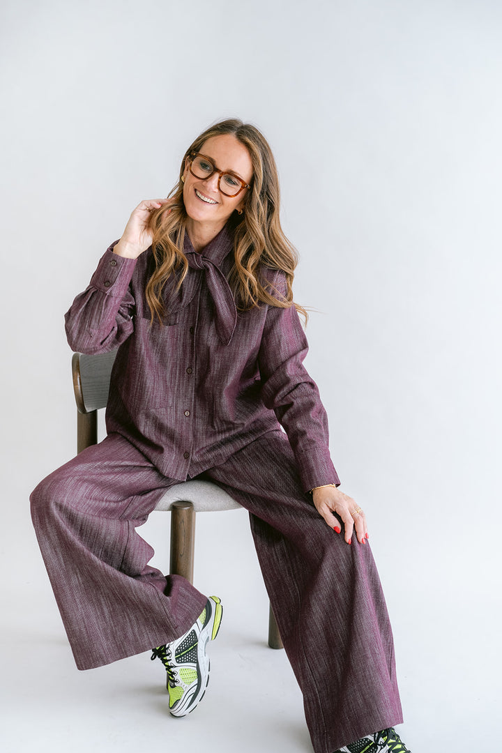 Sam Pants Jeans Bordeaux