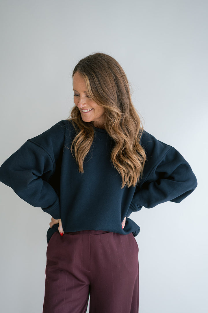 Sam Pants Lurex Bordeaux
