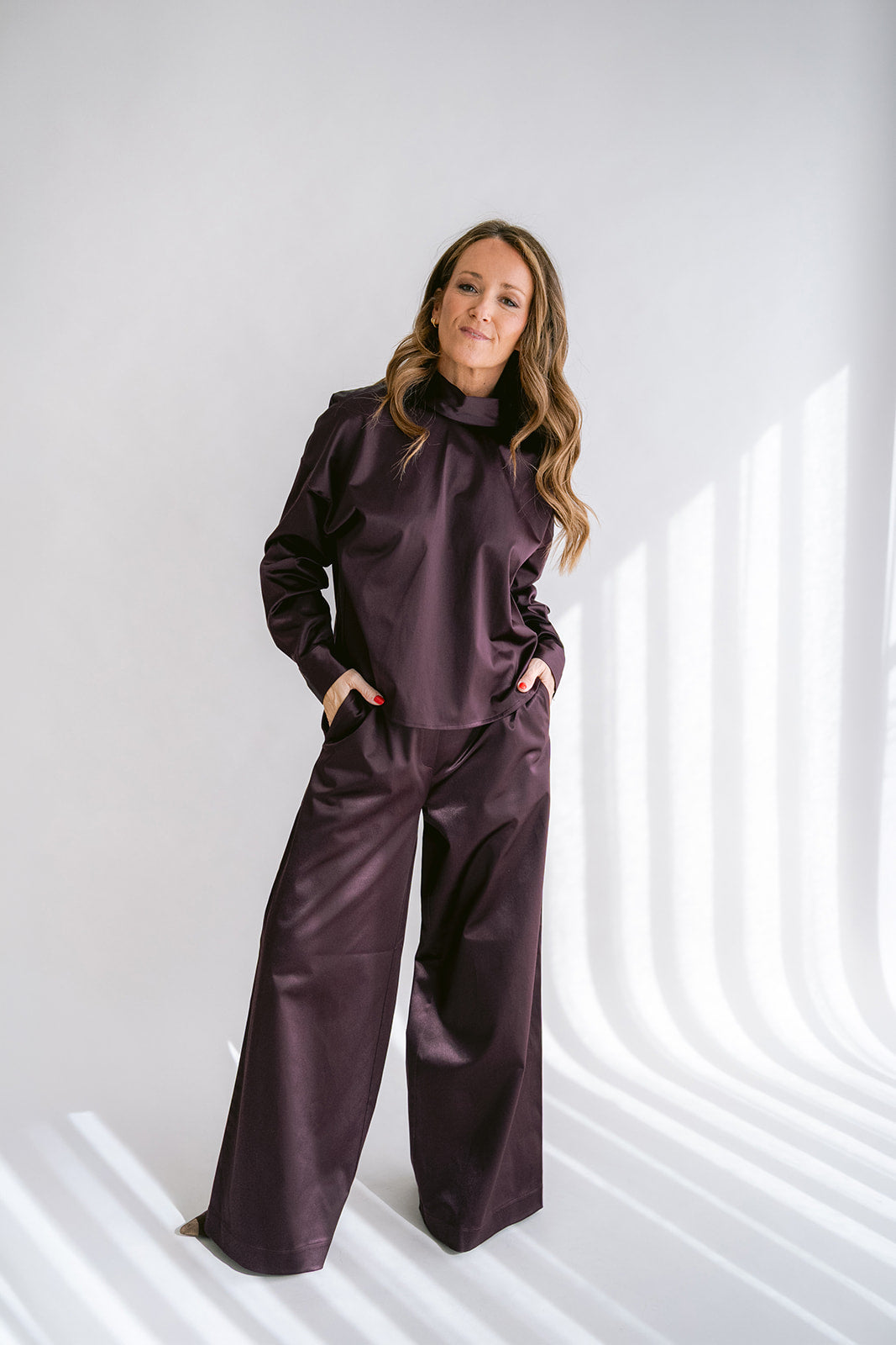 Sam Pants Satin Prume
