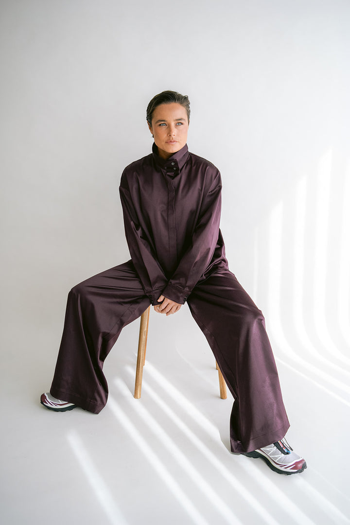 Sam Pants Satin Prume