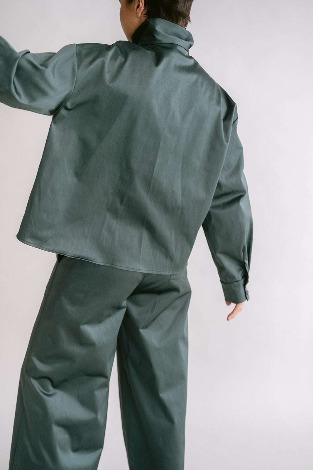 Sam Pants Satin Sage Green