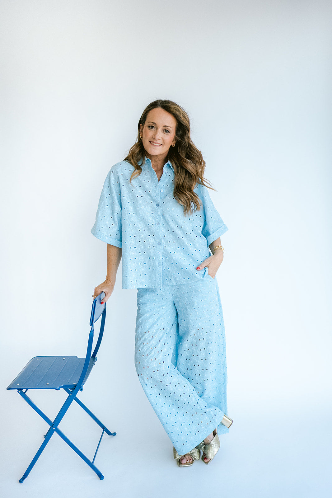 Sam Pants Sunflower Blue