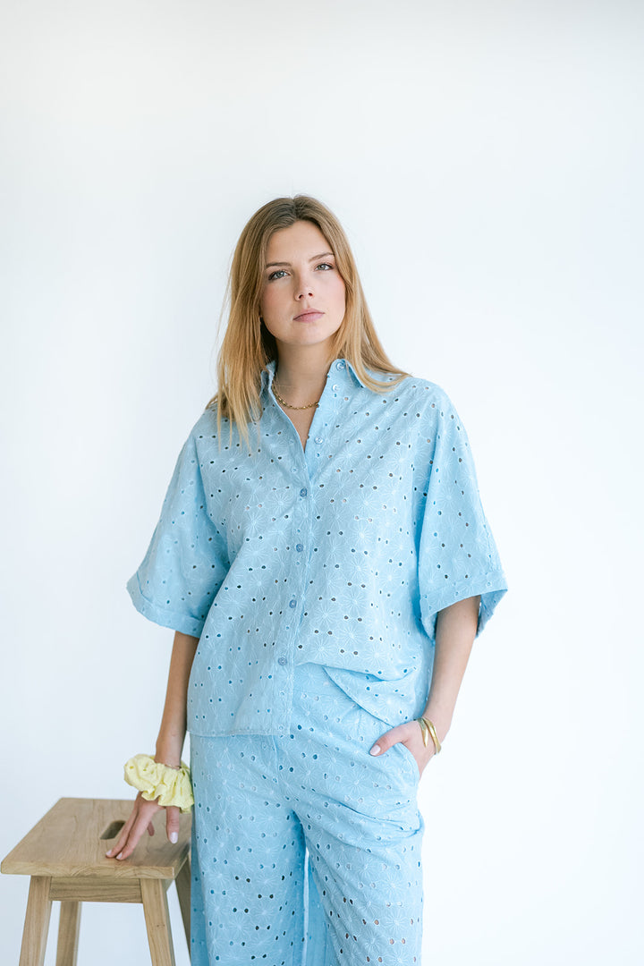 Sam Pants Sunflower Blue