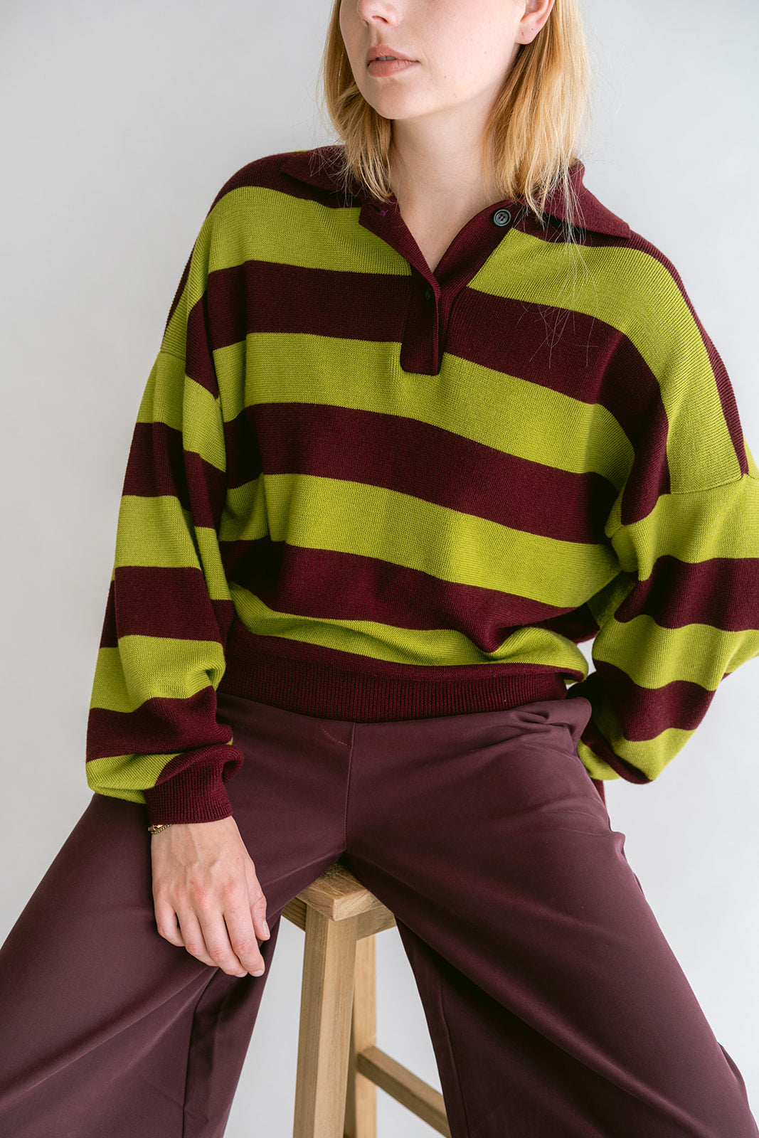 Sam Pants Tencel Bordeaux