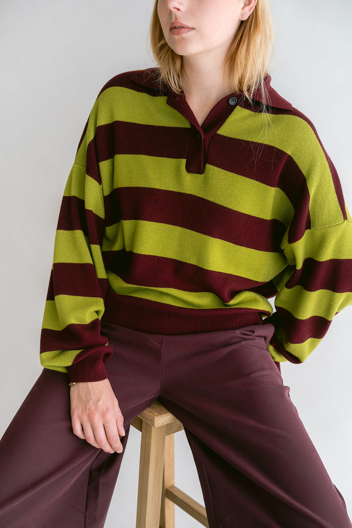 Sam Pants Tencel Bordeaux