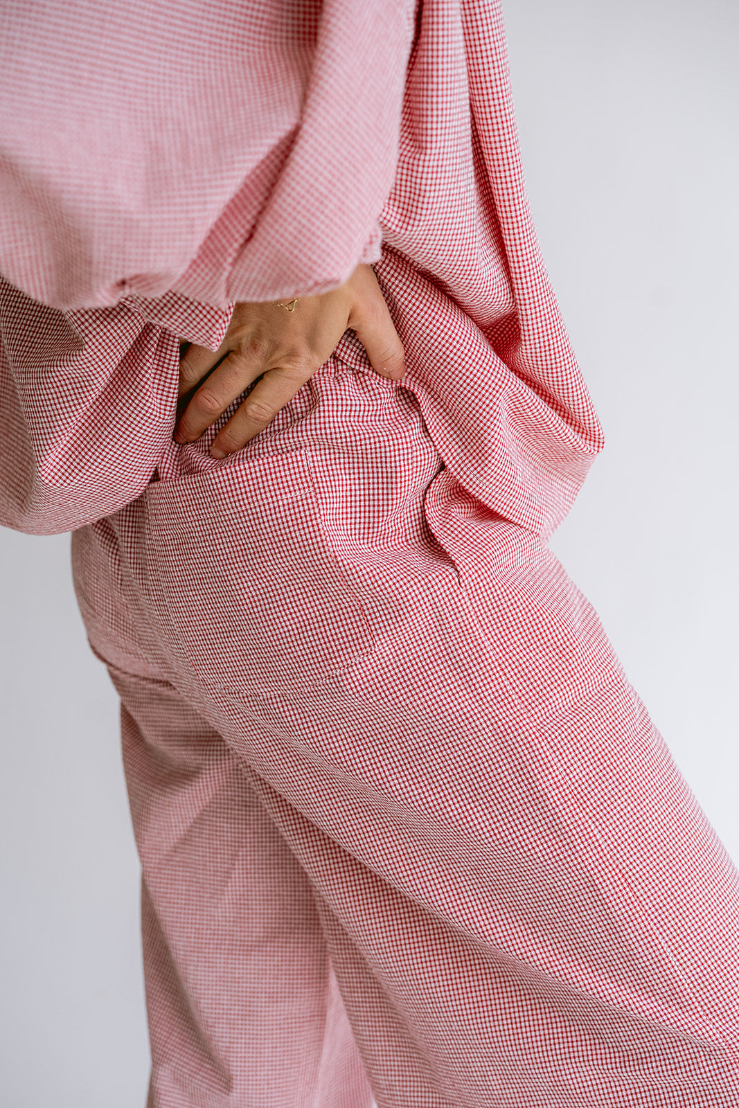 Sam Pants Vichy Red