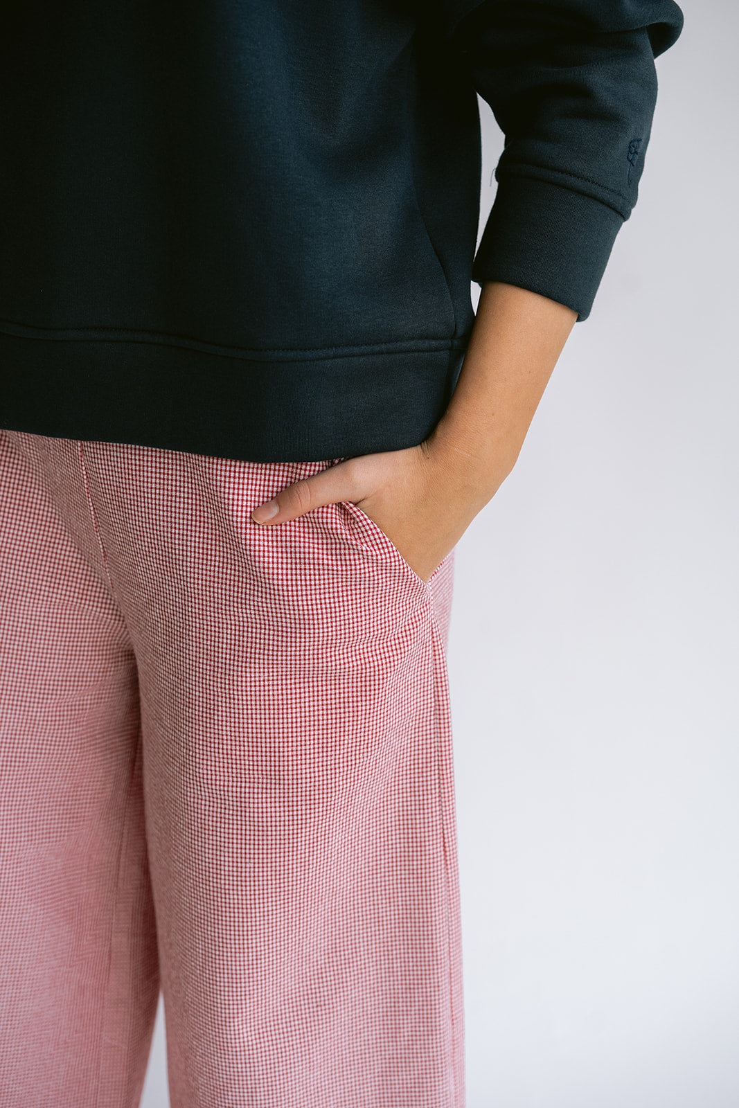 Sam Pants Vichy Red