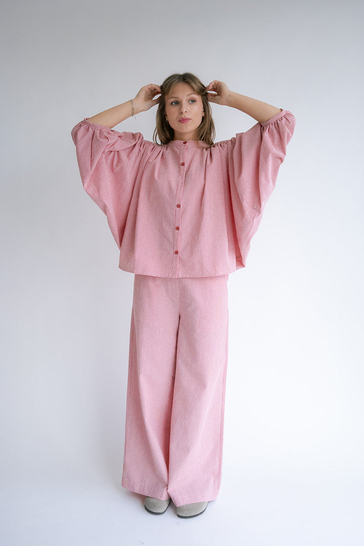 Sam Pants Vichy Red