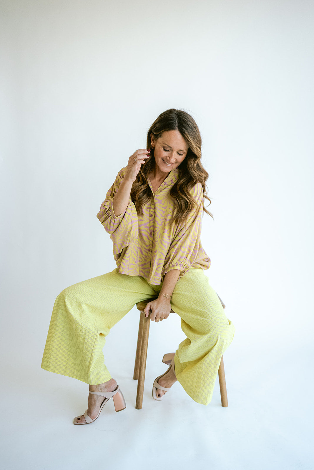 Sam Pants Yellow Checks