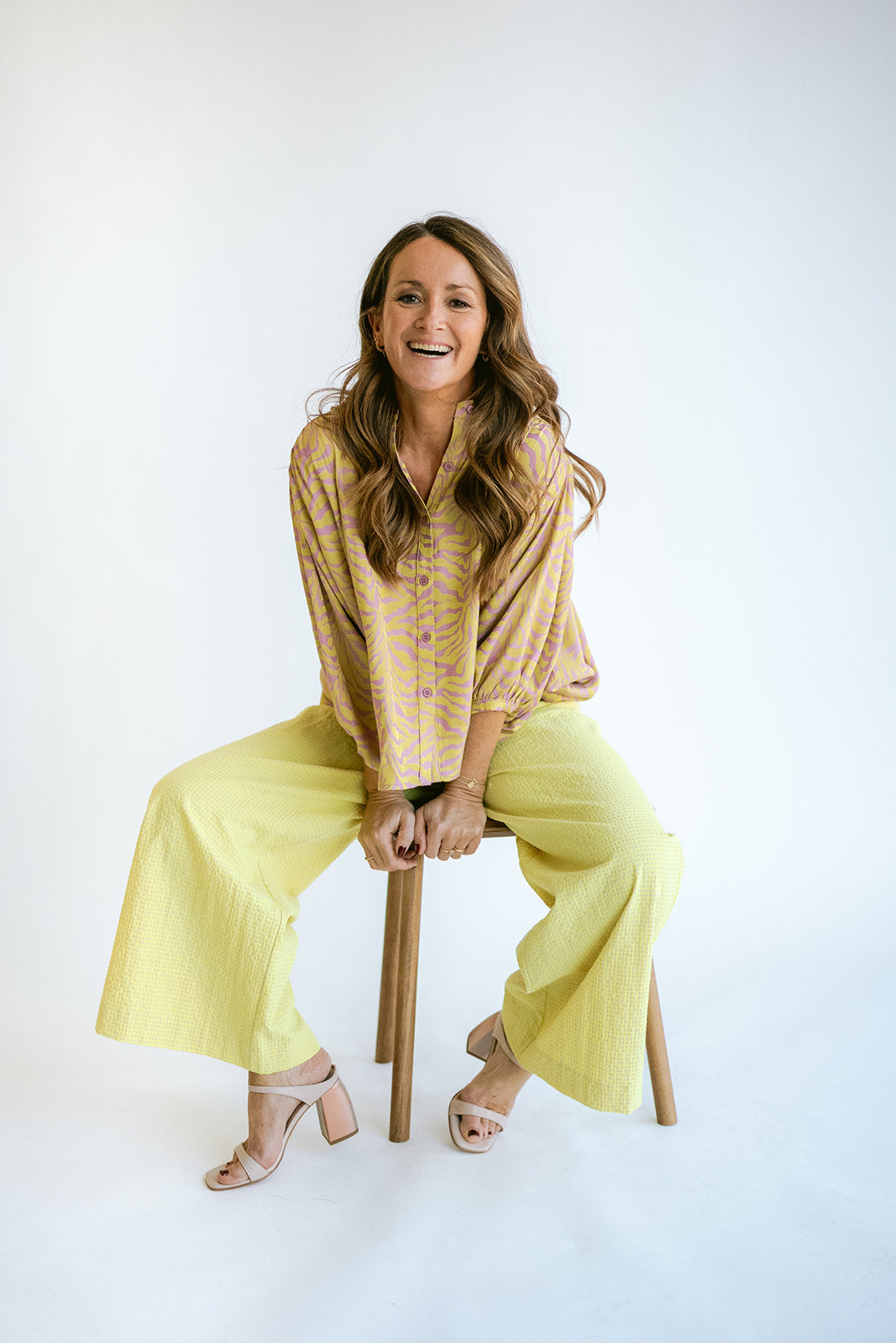Sam Pants Yellow Checks